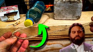 Физик Самоучка показал, как повесить Бутылку на Одной Спичке