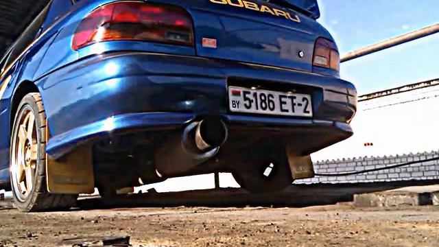 Subaru Impreza GC8 Turbo Exaust смотреть онлайн