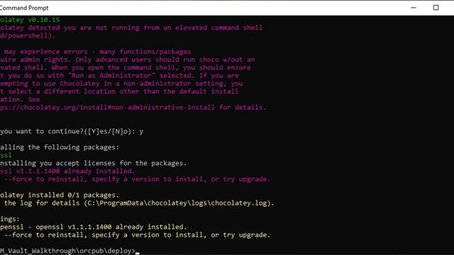07 Snakeoil openSSL Docker Deployment смотреть онлайн