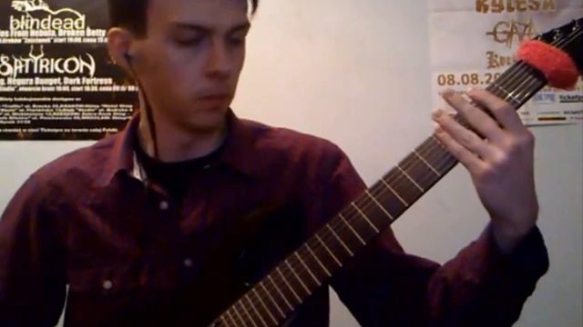 Defiler - Cryomancer - guitar cover (HQ audio) смотреть онлайн