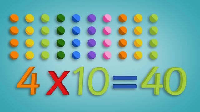 4 Times Table Song | Tiny Tunes смотреть онлайн