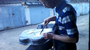 Как запаять бензобак BMW своими руками. Флюс, припой, паяльник.