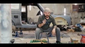 Распыляемый шовный герметик по аркам НИВА (Часть 13)