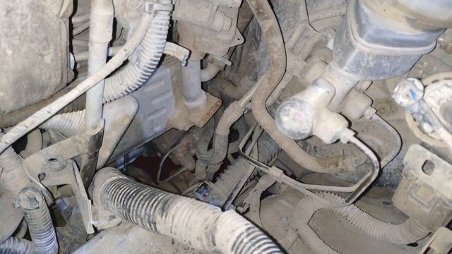 Снятие стартера Mitsubishi L200 смотреть онлайн