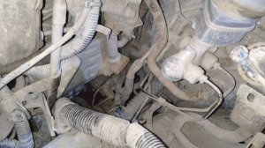 Снятие стартера Mitsubishi L200