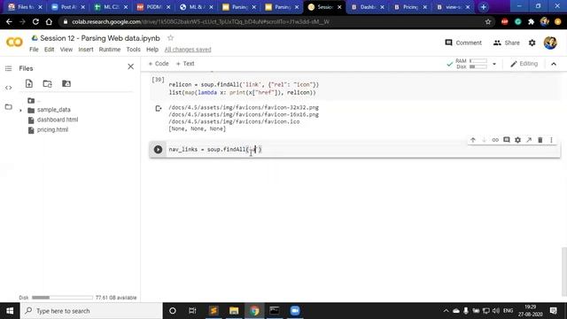 Session 12 - Parsing HTML using BeautifulSoup - Web Scraping Tutorial Series смотреть онлайн