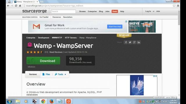 CS312a Class: how to install WAMP server смотреть онлайн