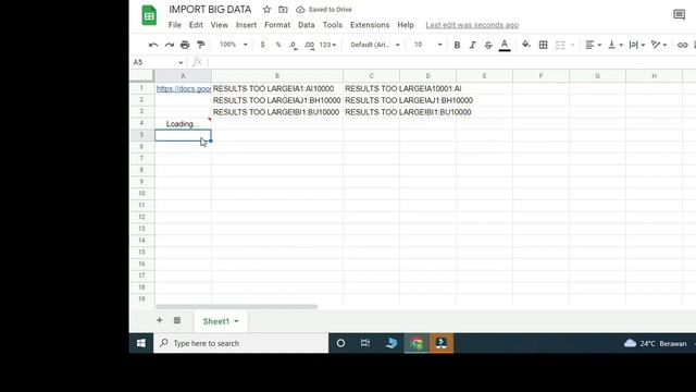 RESULT TOO LARGE ERROR - In ARRAY_LITERAL, an Array Literal was missing values for one or more rows смотреть онлайн