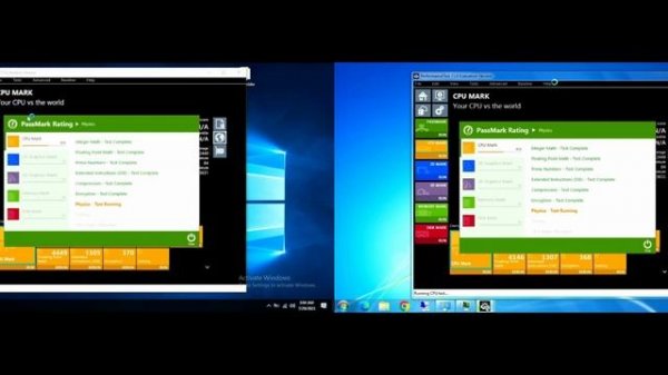 Windows 7 vs Windows 10 Performance test // А говорили в Windows 7 FPS выше // Passmark