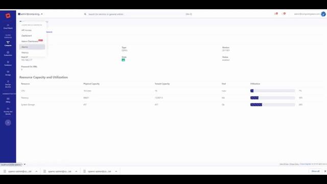 ComputingStack Uniview OpenStack Frontend Demo 2 Dashboard смотреть онлайн