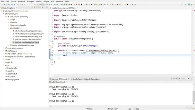 9 SQL Injection JPA Vulnerable Code (p29) смотреть онлайн