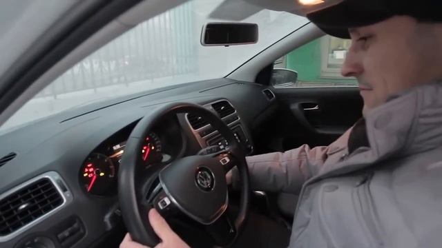 Заводим Volkswagen Polo в -30 смотреть онлайн