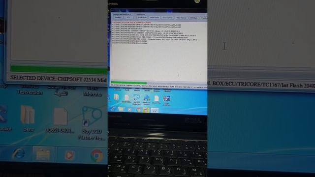 Read the flash tc1767 by ecu flasher /sim2k-240 قراءة ملف المعالج تراي كور смотреть онлайн