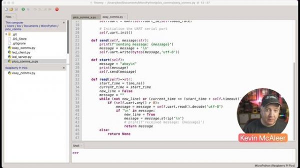 DO THIS to connect two Picos together - to Pico Communication via UART