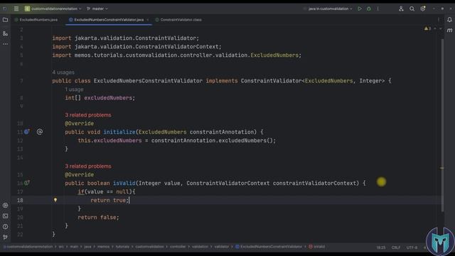 Custom Validation Annotation in Spring Boot смотреть онлайн