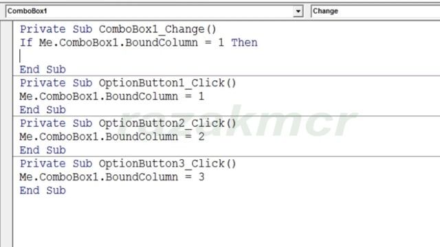 Combobox Boundcolumn And Columncount Excel VBA смотреть онлайн