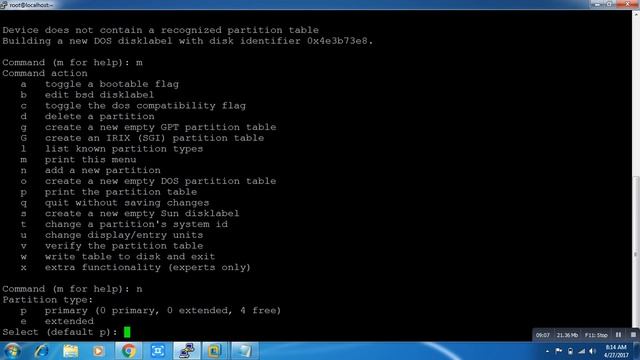 How To Create A Partition In Redhat 7 Step By Step  #devops  #rhel7 #partition @Technicalturbo