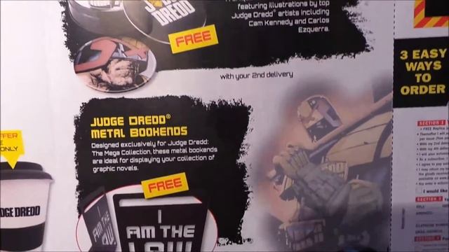 JUDGE DREDD THE MEGA BOOK COLLECTION ISSUE 1 - AMERICA BY HACHETTE REVIEW TOTAL COST AROUND £500 ? смотреть онлайн