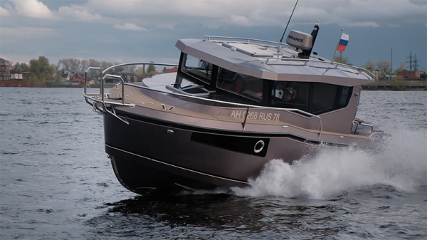 Поразительно КАЧЕСТВЕННАЯ Лодка ORCA 790 из ПИТЕРА. Обзор Катера.