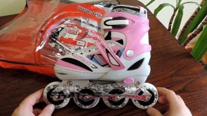 Крутые детские раздвижные ролики PROFI ROLLER с Бейбиплюс (babyplus.ua)