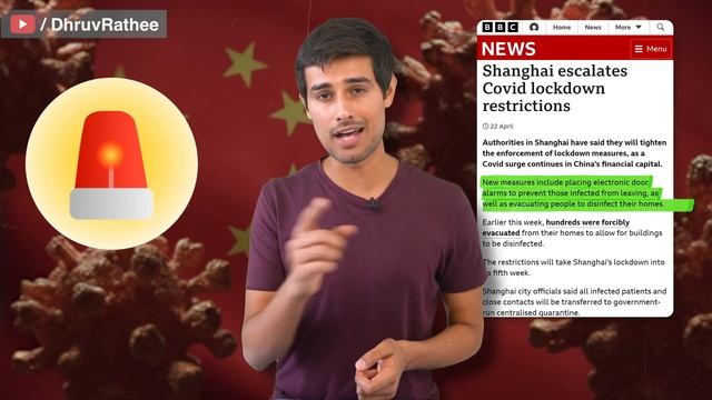 World's Harshest Lockdown in China | Zero COVID Policy | Dhruv Rathee смотреть онлайн