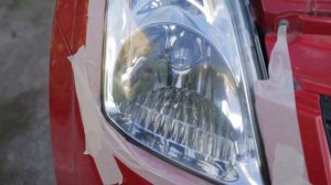 Лечим фары Полировка фар дёшево Чистка фар от желтизны средство HGKJ 8 полировка фар цена 5$