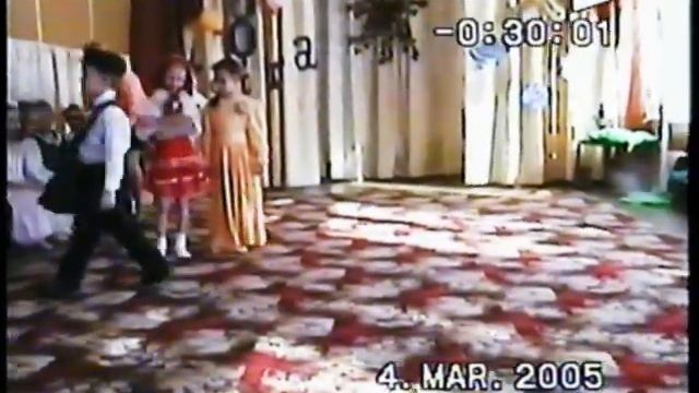 4 марта 2005 в саду у Леры, праздник к 8 марта смотреть онлайн