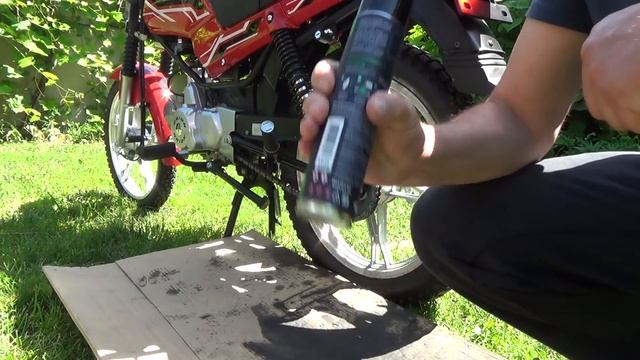 Смазка цепи мотоцикла смотреть онлайн