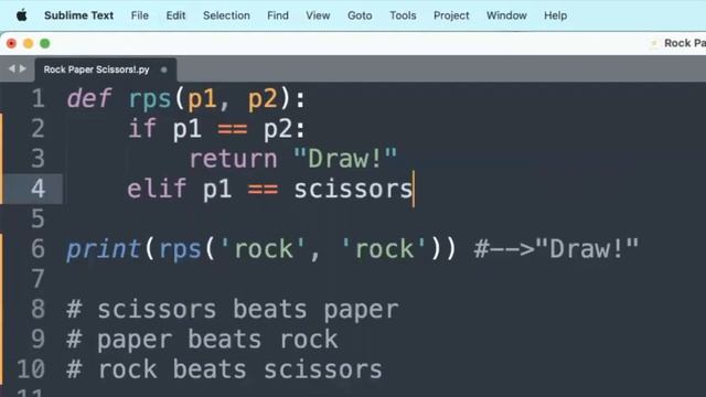 Codewars (Python?) | Rock Paper Scissors! | kyu8 смотреть онлайн