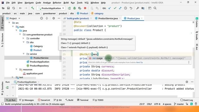 #5 Adding Data Validation | Microservices Demo with Spring Boot смотреть онлайн