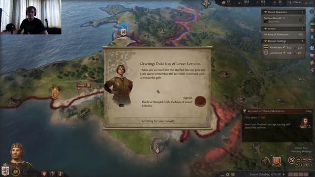 🔴 LIVE! Izzy Plays Crusader Kings III: THE FLEMISH EMPIRE смотреть онлайн