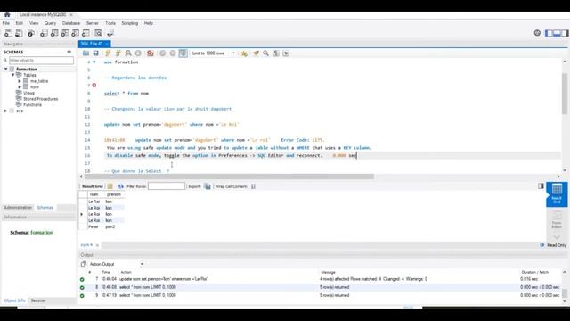 MySQL: Comment faire un UPDATE sur MySQL ? (exemple simple et concret) смотреть онлайн