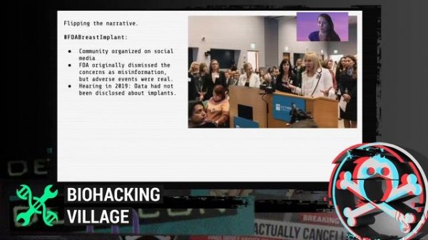 DEF CON Safe Mode Biohacking Village - Andrea Downing - Infodemic: Threat Models