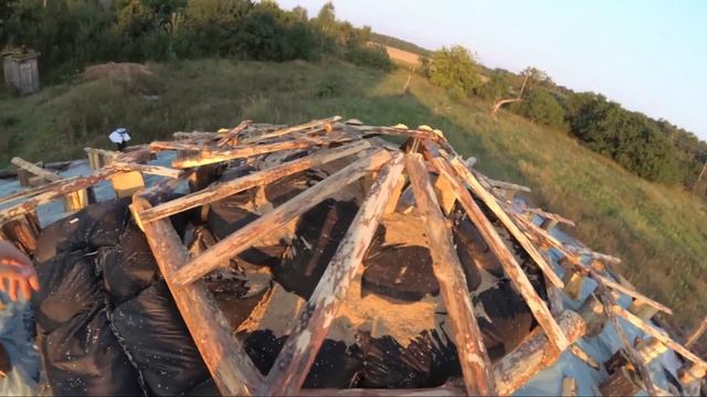 Опилки в качестве утеплителя крыши смотреть онлайн