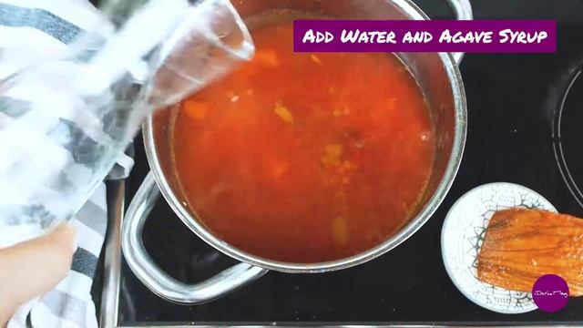 Tomato Soup With Coconut Milk And Basil