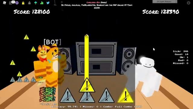 well well well moment | Funky Friday [ROBLOX] смотреть онлайн