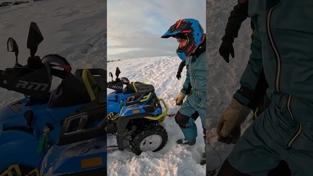 прокатились... #квадро #квадроцикл #покатушки #зимниепокатушки #cfmoto #rm смотреть онлайн