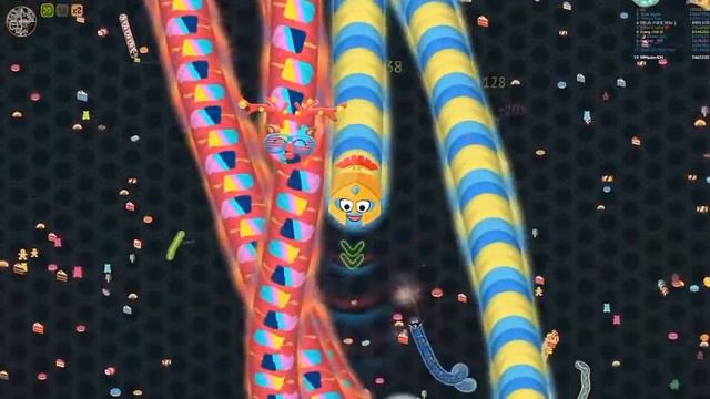 Wormate.io The Best Performance 4 Monster Biggest Worms/Trolling Epic Wormateio Gameplay |ТРОЛИНГ!