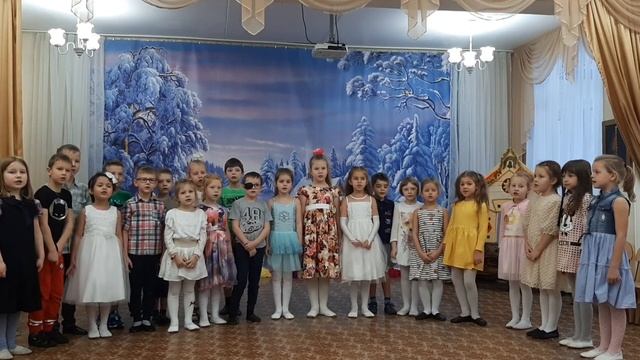 "Ах, ёлочка нарядная" музыка Е. Фирсовой слова М. Рожковой #дошкольноеобразование #зима смотреть онлайн