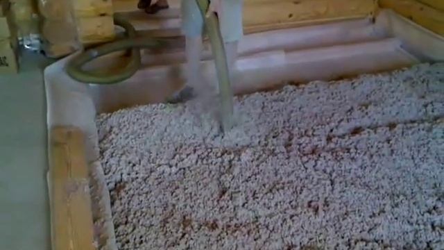 утепление перекрытий эковатой смотреть онлайн
