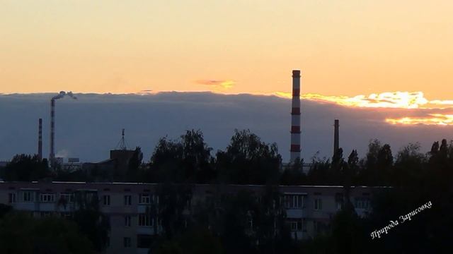 Солнце Садится за Горизонт с Красивым Закатом | Под Музыку Чилаут для Релаксации смотреть онлайн