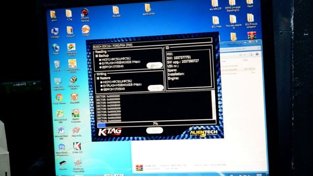 Ecu Edc 16c34 Lecture Ktag #307 #ktag #ecu