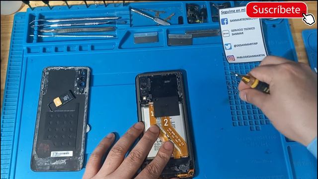 🌺 Cambio de Placa de Carga Samsung A50 👉 #sanmar Desmontar y cambiar la placa de carga de un A505 смотреть онлайн