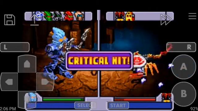 Bionicle : Maze of Shadows (GBA) - Test Gameplay смотреть онлайн