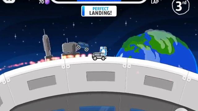 Lunar Racer - Gameplay смотреть онлайн
