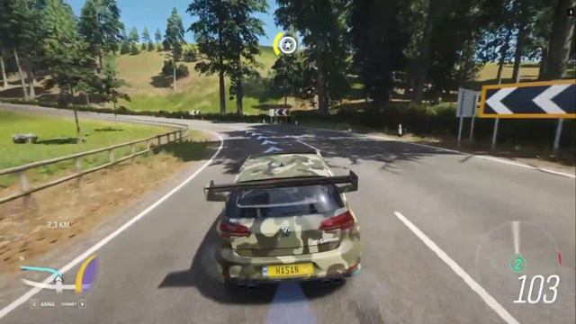 I drove golf in Forza Horizon | #forzahorizon4 #volkswagen #golf #volkswagengolf смотреть онлайн