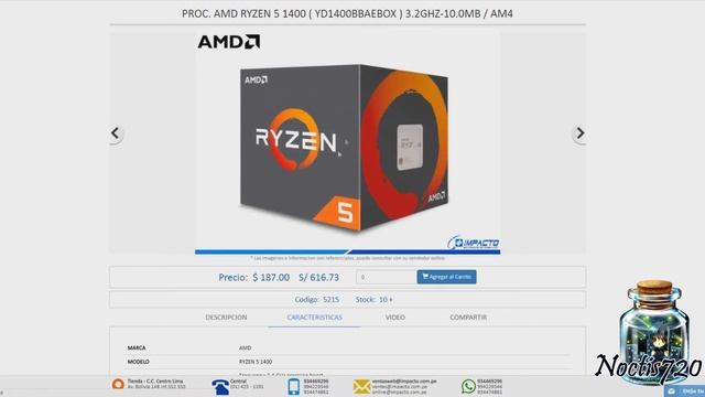 PC-Gaming + accesorios ( S/. 3330 - $1010) gama media смотреть онлайн