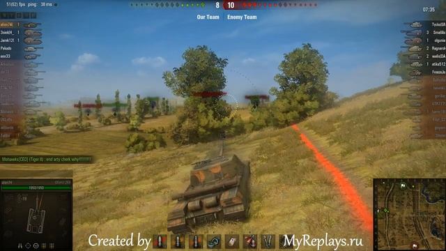 WOT: Prohorovka - Object 268 - 5 Frags -