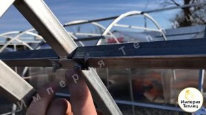 Отличие оцинкованных теплиц по Краб-Системе от обычных теплиц