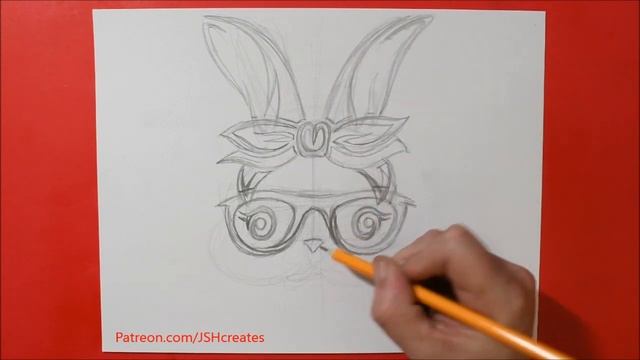 How to Draw a Cute Bunny | Bandana and Glasses / Cool SVG Design for Vinyl Stickers, Tees and More! смотреть онлайн